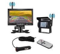 Ujjdwiurgh 7-Inch Reversing Display High-Definition Night Vision Reversing Image Universal Easy to Use