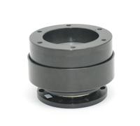 Ujjdwiurgh 70mm 6 Hole Racing Simulator Game Steering Wheel Quick Release Hub Adapter for Simagic M10 A/Mini Euro Truck Replacement Accessories