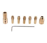 Ujjdwiurgh 8-Piece 0.5-3mm Drill Chuck Collets Set of Quick Chuck for Mini Tools