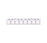 Ujjdwiurgh 8 x WS2812B 5050 RGB Driving LED Lights Board Strip Built-in Full-Color For NAZE32 CC3D