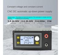 Ujjdwiurgh 80W DC CNC Antihypertensive Boost Converter 6-36V Adjustable Power Supply Input Constant Voltage Solar Charging Module Easy Install Easy To Use Easy To Replace