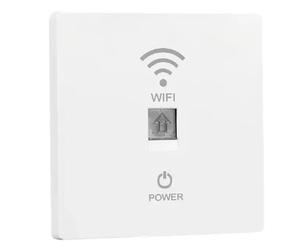 Ujjdwiurgh 86-Type In-Wall WiFi 6 Router Panel 1000Mbps AP 110V-220V for Whole Home Mesh Network Coverage