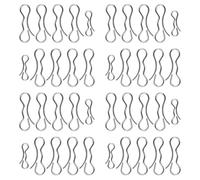 Ujjdwiurgh 8Pack Deck Clip Replacement Set-Bow Tie Lock Cylindrical Pin 4 194209 Split Pin 1 194208