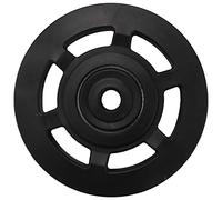 Ujjdwiurgh 8Pcs 95mm Black Bearing Pulley Wheel Cable Gym Equipment Part Wearproof