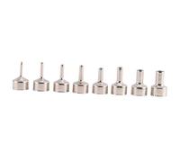Ujjdwiurgh 8Pcs Hot Air Nozzle for Station 8858 Digital Hot Air Blower BGA Rework Solder Station