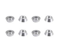 Ujjdwiurgh 8Pcs Metal Connecting Rod Screw Gasket Shim Washer Rest for C14 C24 C34 C44 MN D90 D91 D99S RC Car,Silver