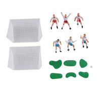 Ujjdwiurgh 8PCS Soccer Football Cake Topper Player Decoration Tool Birthday Mold Mould Set