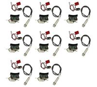 Ujjdwiurgh 8X Under Saddle Piezo Pickup Onboard Preamp System for Acoustic Guitar