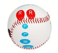 Ujjdwiurgh 9 Inch Standard Baseball with Finger Placement Markers Games Practice Baseball Training Aid