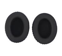 Ujjdwiurgh 95x 75mm Ear Pads for Headphones Covers Replacement Soft Sponge Leather Foam Cushions