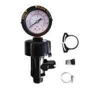 Ujjdwiurgh 98209800 High Manual Relief Valve/Air Relief Manual Valve Assembly with Pressure Gauge for Pool and Spa Filter