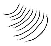 Ujjdwiurgh 9Pcs Elastic Roof Rack Rope Luggage Cords for 1/10 RC Crawler Car TRX4 D90 SCX10 90046