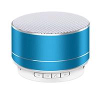 Ujjdwiurgh A10 Mini Bluetooth Speaker Portable Outdoor Cannon Subwoofer Sound Box Support TF Card Blue