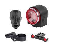 Ujjdwiurgh A8 Pro Bicycle Rear Lamp-Brake Lights, Remote Call, Wireless Control, Burglary Alarm, Bike Finder& Horn Bell