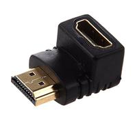 Ujjdwiurgh adapter 90 degree right angle L - type (bottom) black