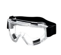 Ujjdwiurgh Adjustable Anti-Fog Protective Safety Glasses Clear Lab Goggles for Outdoor Cycling Sports Industrial Use Goggles