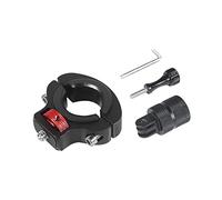 Ujjdwiurgh Adjustable Anti-Reverse 1/4 Screw Clamp Side Reinforcement Diameter Riding Photography Bicycle Fixing Bracket,C