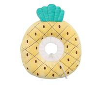 Ujjdwiurgh Adjustable Cat Cone Collar Soft Cute Cats Recovery Collar Cats Cones Collar After Surgery for Kittens,Pineapple Large
