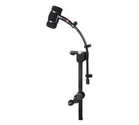 Ujjdwiurgh Adjustable Instrument Stand with Rackmount Bracket Clip Microphone Clip Soft Rubber Shock-Absorbing Structure for Cello for Cello
