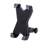Ujjdwiurgh Adjustable Smartphone Mount Bracket Universal Bicycle Holder Bike Handlebar Mobile Phone Holder Stand Black