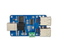 Ujjdwiurgh ADUM3160 4-Way USB Isolator 1500V Module Coupling Protection Board USB to USB Isolation for USB 2.0