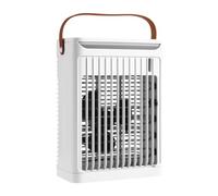 Ujjdwiurgh Air Cooler Humidifier with 5 Speeds 7 Color Light Personal Air Conditioner Fan for Room Office Easy to Use