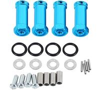 Ujjdwiurgh Aluminum 12Mm Hex Hub 24Mm Extension Adapter Wheel Spacer Widener for 1/18 A959 Upgrade Parts Fit A949 A969 A979 RC Car,Blue