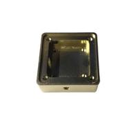 Ujjdwiurgh Aluminum Alloy Shell Shielded Enclosure 19X19X5.5mm Golden Conductive Oxidation Multi-Functional Portable Box Easy Install Easy to Use