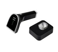 Ujjdwiurgh Android Compatible High Performance Bluetooth Wireless Barcode Reader Auto Sensing CMOS 2D Qr Bar Code Scanner