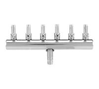 Ujjdwiurgh Aquarium Air Splitter Fish Tank Air Control Valve Oxygen Distributor Fish Tank Air Pump Accessories 6 Way