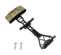 Ujjdwiurgh Archery Head Quiver Arrows Quiver for 6 Arrows for Compound Bow Accessories(Black+Camouflage)