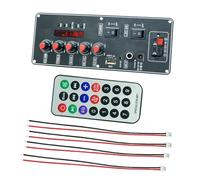 Ujjdwiurgh Audio Amplifier Board 7.4V Battery 2.0 Channel for Subwoofer & Microphone Amp Module for Home DIY Projects