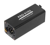 Ujjdwiurgh Audio Isolator Noise Reduction DI Ground Box 6.35 to Cannon Stereo Agricultural Electric Guitar Noise Eliminatio