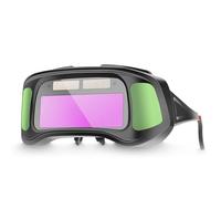 Ujjdwiurgh Automatic Dimming Welding Goggles Large View Auto Darkening Protective Glasses for Arc Welding Grinding Cutting,B