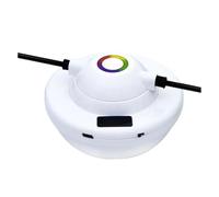 Ujjdwiurgh Automatic Electric Skipping Machine Counting Skipping Rope for Kids Wireless Jump Rope Indoor/Outdoor Exercise White