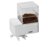 Ujjdwiurgh Automatic Fish Feeder/Intelligent Feeder,4-Speed Timer,Maximum Support for 12MM Fish Food,Suitable for Turtles,Fishes B