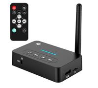 Ujjdwiurgh AUX to Audio Amplifier Wireless Adapter NFC Bluetooth Audio Receiver Transmitter USB TF Card Music Playback Stereo