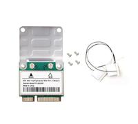 Ujjdwiurgh AX1800 Dual Band 2.4G/5GHz RTL8852BE WiFi 6 Network Card with Internal Antennas BT 5.2 Mini PCI-E Adapter for 10/11 Win