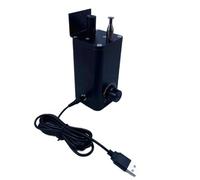 Ujjdwiurgh Barbecue Motor Portable Adjustable Speed High Torsion BBQ Grill with USB Cable for Camping Kitchen