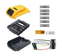 Ujjdwiurgh Battery Case Replacement, Battery Replacement Parts 18V/20V2.0ah 3ah 4.0ah Battery Cover Shell, Repair Kit Part