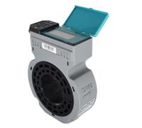 Ujjdwiurgh Battery Powered Ultrasonic Water Meter DN65 RS485 Digital Water Flowmeter IP68 Sandwich-Type Easy to Use