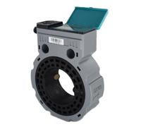 Ujjdwiurgh Battery Powered Ultrasonic Water Meter DN80 RS485 Digital Water Flowmeter IP68 Sandwich-Type High Guality Easy to Use