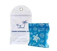 Ujjdwiurgh Beach Sand Remover, Sand Bag, Essential Gift for Beach Vacation Camping Trip, Beach Sand Bag(Ocean)