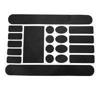 Ujjdwiurgh Bicycle Front Fork Frame Protector Bike Chain Stay Protection Cycling Fork Wrap Guard Pad Mountain Road Bike Accessories Carbon Black