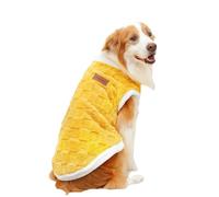 Ujjdwiurgh Big Dogs Clothes Winter Warm Sweater Pet Clothing Golden Retriever Dog Coats Sweatshirt Pets Puppy Pullover XXL