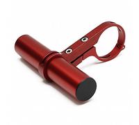 Ujjdwiurgh Bike Cycling Bracket Handlebar Extension Extender Stopwatch Bicycle Light Mount（red）