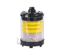 Ujjdwiurgh Biochemical Sponges with Media Balls Fish Tank Suction Filter Collector Aquarium Fish Poop Stool Toilet Manure