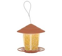 Ujjdwiurgh Bird Feeder for Outdoors Hanging Heavy Duty Weather Resistance Wild Bird Feeder Ideas for Bird Lovers Food-B Easy Install Easy to Use