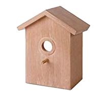 Ujjdwiurgh Bird House Exterior Window Nest Box Bird House with Strong Suction Cup
