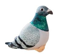 Ujjdwiurgh Bird Plush Toy Simulation Pigeon Cute Animal Doll Photography Props Home Decoration Gift As Shown